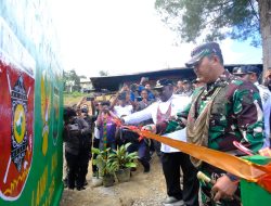 Cahaya Harapan dari Pegunungan Papua: TNI AD Hadirkan Terang di Malagai