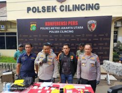 Unit Reserse Polsek Cilincing, Amankan Tersangka di kos-kosan Dengan Barang Bukti Sabu Seberat 492,1 Gram