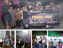 Pawai Obor RT 005 RW 04 Kelurahan Kenanga, Sambut Tahun Baru Islam 1447 Hijriah