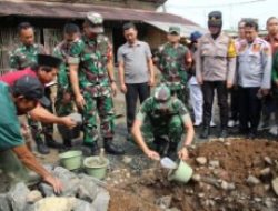 Pembangunan Pos Koramil Mega Mendung, Dandim Letkol INF Henggar Tri Wahono, S.H., M.H: Memperkuat Sinergitas antara TNI dengan Masyarakat