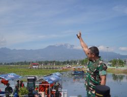 Dukung Pelestarian Lingkungan, Kasad Tinjau Pembersihan Danau Situ Bagendit