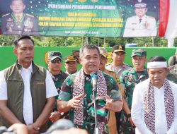 Hadirkan Air, TNI AD Hidupkan 424 Hektar Sawah Warga Sukabumi