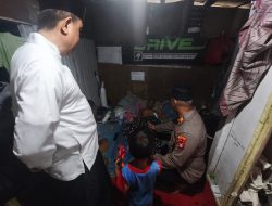 Empati dan Kepedulian Kapolsek Bekasi Barat kepada Warga yang Sakit di Slum Area