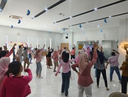 BRI BO Jakarta Daan Mogot Gelar Senam Bersama untuk Dorong Work Life Balance dan Kesehatan Pekerja