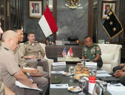 Kerja Sama Militer Makin Solid, Wakasad Sambut Wakil Danjen USARPAC