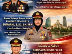 Ketua Akpersi Jabar Apresiasi Kepada Sejumlah Perwira Polri Terima Amanah Jabatan Baru, Perkuat Kinerja dan Pelayanan Masyarakat