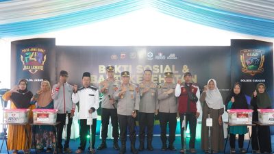 Kapolda Jabar, Salurkan Bakti Kesehatan dan Bansos Penerima Manfaat untuk 1.300 Warga Takokak Cianjur