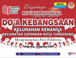 Doa Kebangsaan Karang Taruna Kenanga: Kenang Jasa Pahlawan, Kuatkan Persatuan Warga