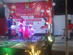 Gebyar Malam Puncak Pentas Seni dan Undian Kupon Meriahkan HUT RI ke‑81 RT 03( CML) Cluster Mutiara Legok