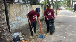 Bukan Hanya Menyukseskan Acara, Karang Taruna Kenanga Jaga Kebersihan Demi Warga